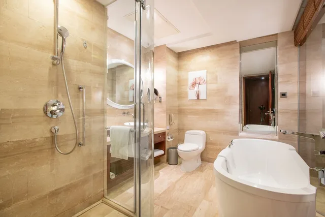 غرفة ديلوكس بسرير كينج، Beijing Marriott Hotel Northeast 8/10