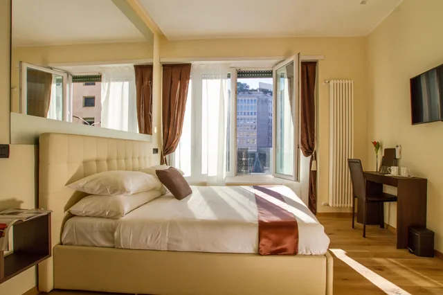 غرفة كلاسيكية بسرير كوين، Aiello Rooms - San Babila 10/10