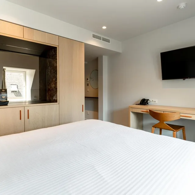 غرفة سوبيريور بسرير كينج، Hotel Le Bois de Bruges 4/10