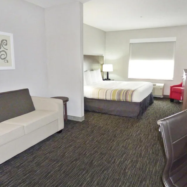 جناح استوديو بسرير كينج مع أريكة، Country Inn and Suites by Radisson Tampa/Brandon FL 5/8