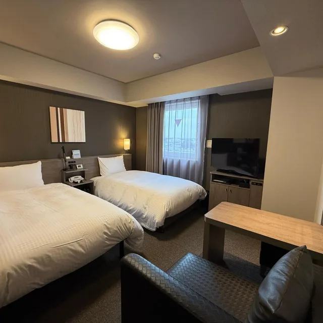 غرفة سوبيريور بسريرين منفصلين، Hotel Route-Inn Kanuma Inter 3/7