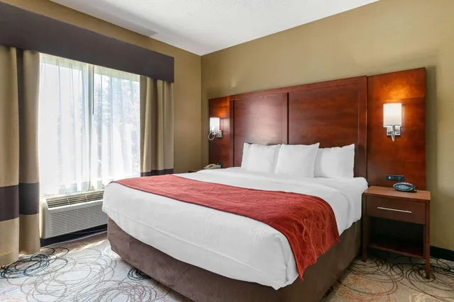 جناح تنفيذي بسرير كينج وسرير كوين مع أريكة بمطبخ صغير، Holiday Inn Express & Suites Southfield - Detroit 1/6