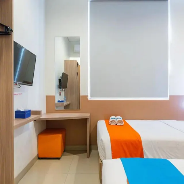 غرفة سوبيريور بسريرين منفصلين، Sans Hotel Rajawali Surabaya 9/10