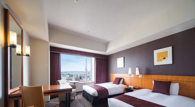 Superior, Twin Beds, Hotel Nikko Oita Oasis Tower 1/4