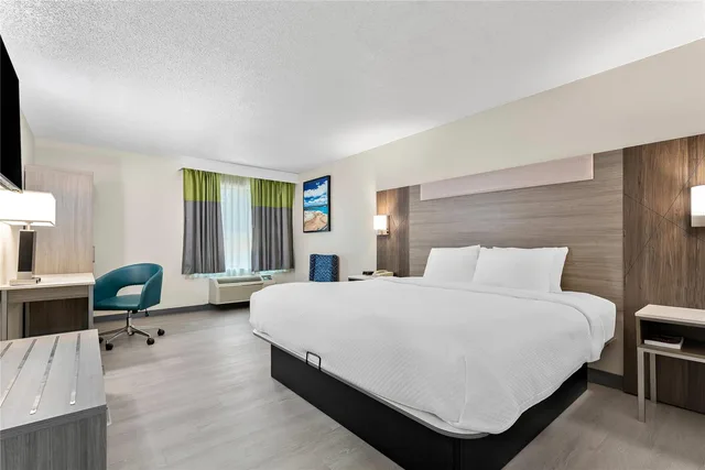 غرفة بسرير كينج للمدخنين، Quality Inn Sandersville 1/4
