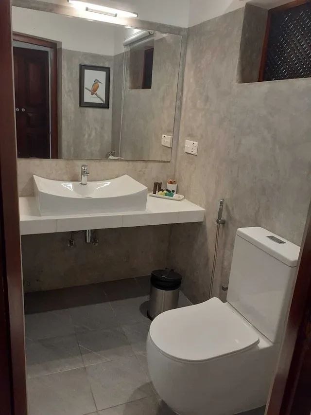 غرفة ديلوكس بسرير كينج بإطلالة على الحديقة بـ4 غرف نوم، Villa Birdlake 3/3
