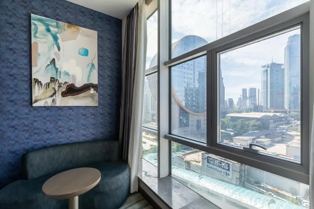 غرفة قياسية بسرير كوين بإطلالة، Holiday Inn Express SHENYANG NORTH STATION 9/9