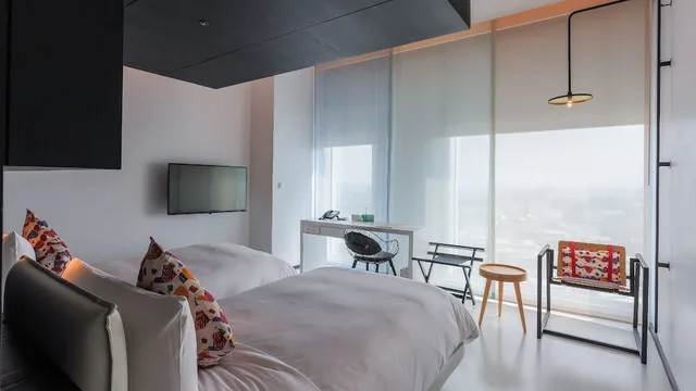 غرفة سوبيريور بسريرين منفصلين، The Place Tainan 2/4