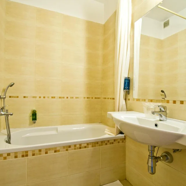 غرفة بسرير مزدوج أو سريرين منفصلين مع سرير إضافي، Hotel Senec Lake Resort 4/5