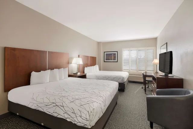 غرفة قياسية بسريرين كوين لذوي الإعاقة، Best Western Lanai Garden Inn & Suites 3/6