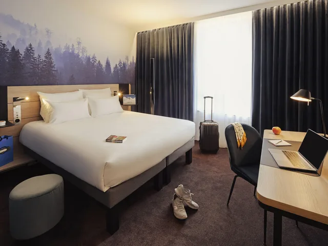 غرفة كلاسيكية بسرير مزدوج، Novotel Annemasse Centre 2/7