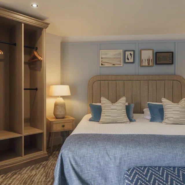 غرفة ديلوكس بإطلالة على النهر، The Old Quay House Hotel 4/10