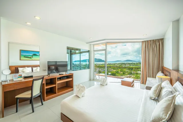 جناح بسرير كينج بإطلالة على البحر، The View Rawada Phuket 3/10