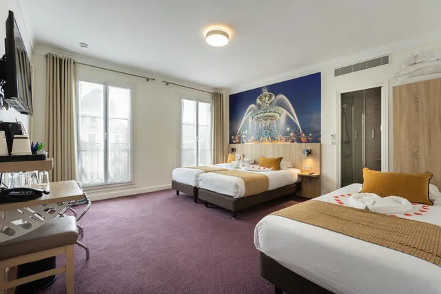 غرفة كومفورت ثلاثية بثلاثة أسرّة، Hotel Opera Lafayette 1/3