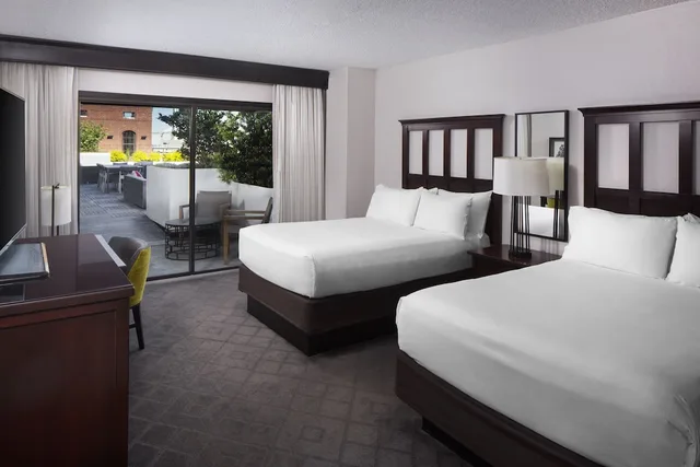 غرفة بسريرين مزدوجين بشرفة، Hyatt Regency Savannah 4/10