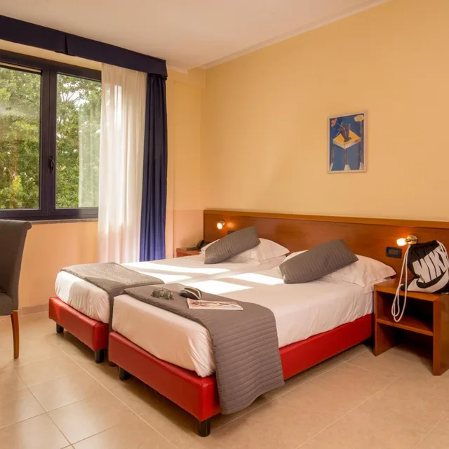 غرفة قياسية بسرير فردي، Best Western Blu Hotel Roma 2/10