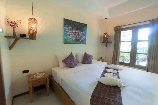غرفة ديلوكس بسرير كوين، Palm Garden Resort 1/4