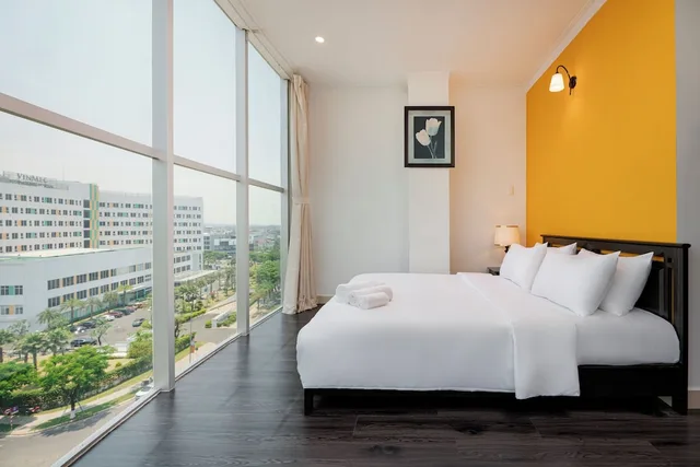 غرفة جونيور بسرير كوين بإطلالة على المدينة، Amanda Hotel 6/9
