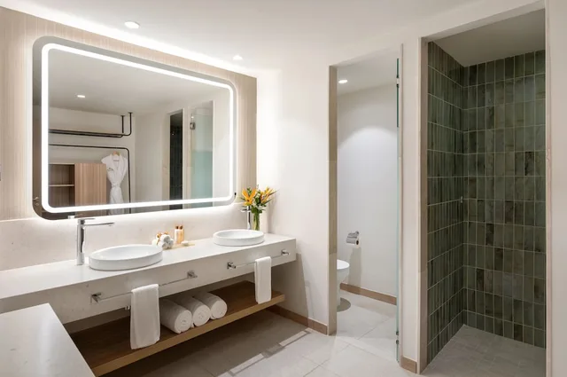 Preferred Club, Premium, Suite, King Bed, Garden View, Sofa, Dreams Royal Beach (former Now Larimar) 1/2