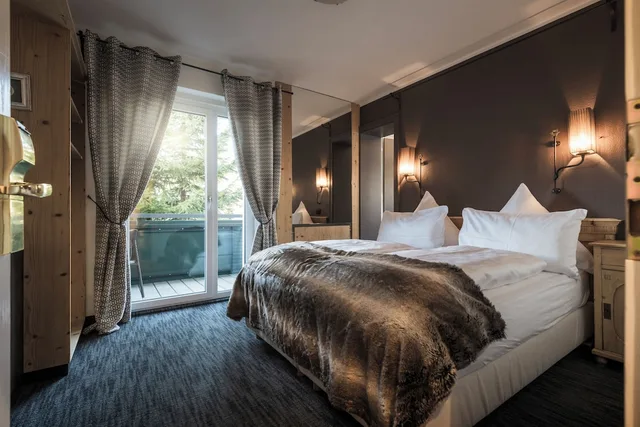 غرفة قياسية بسرير مزدوج أو سريرين منفصلين، Chalet Hotel Hartmann Adults Only 9/10