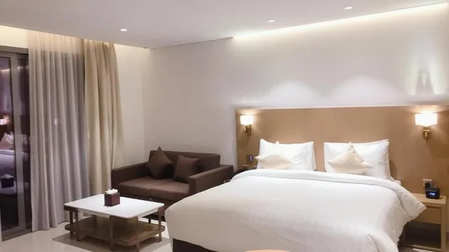 استوديو ديلوكس بسرير كينج بشرفة، HE Hotel Apartments 4/4