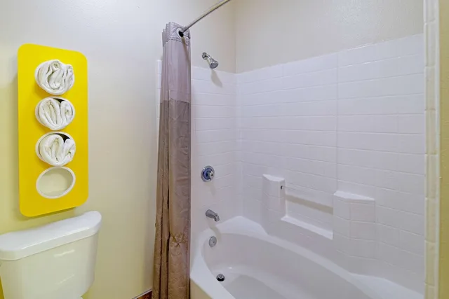 غرفة قياسية بسريرين مزدوجين لذوي الإعاقة، Motel6 Rhome, TX 7/9