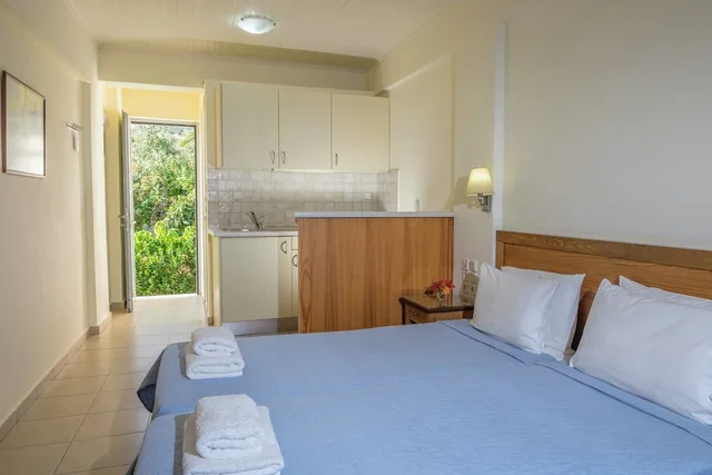 استوديو بإطلالة على البحر بشرفة، MIRABELLA APARTMENTS 1/6