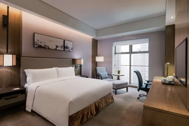 غرفة أساسية مفردة بسرير كينج، Doubletree By Hilton Hotel Shiyan 4/10