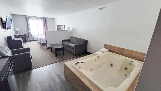 غرفة بسرير مزدوج، Jasper Ridge Inn Ishpeming 1/1