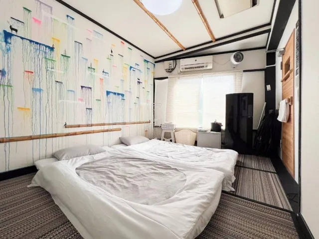 Japanese, 2 Futon Beds, Large, Tokyo Guest House Ouji Music Lounge - Hostel 1/5