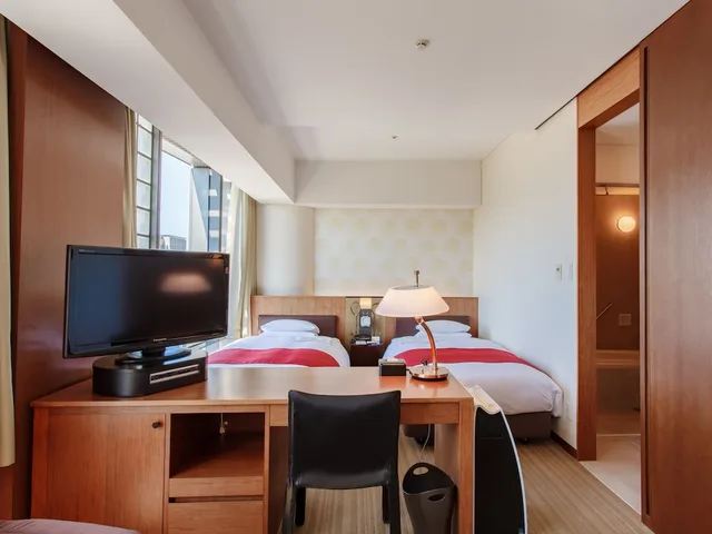 Deluxe, Twin Beds, Palace Side, Top Floor، Grand Arc Hanzomon 7/10