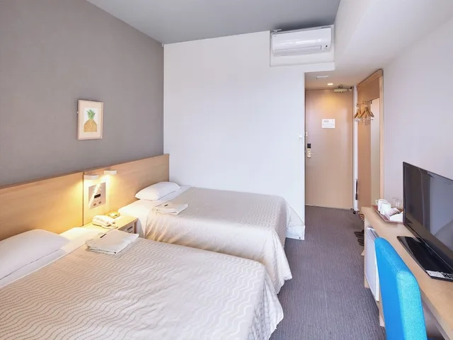 غرفة اقتصادية بسريرين منفصلين، Hotel Rising Sun Miyakojima 1/5