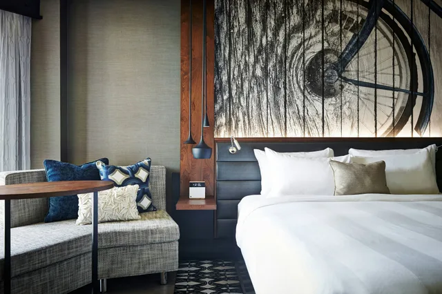 غرفة بسرير كوين، Portland Marriott Downtown Waterfront 2/10