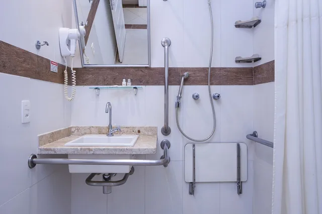 جناح بريميوم بسرير كينج لذوي الإعاقة، Ciribai Praia Hotel 8/8