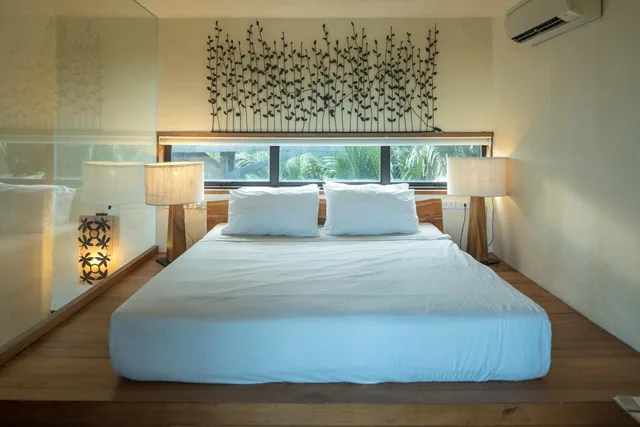 غرفة ديلوكس بسرير مزدوج، Bangkok Tree House Hotel - Bangkok 2/4