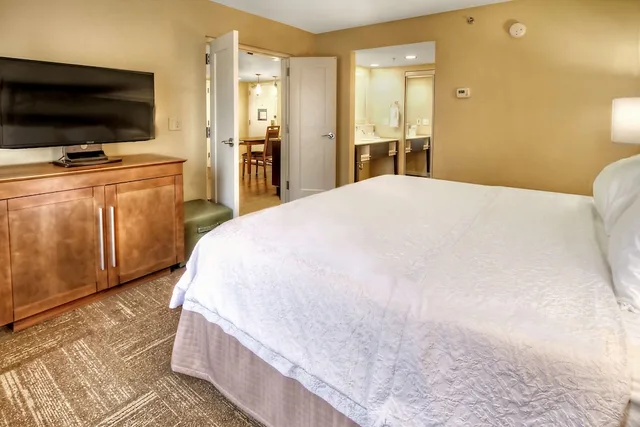 جناح بسرير كينج مع أريكة لذوي الإعاقة، Hampton Inn Suites Asheville I 26 4/7