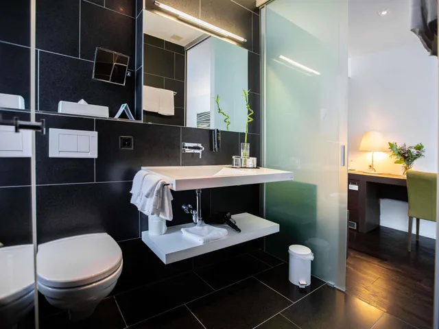 غرفة قياسية بسريرين منفصلين بإطلالة على الجبل، Mercure Chur City West 9/9