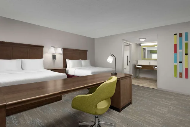 جناح استوديو بسريرين كوين، Hampton Inn & Suites Orlando-North/Altamonte Springs 1/2