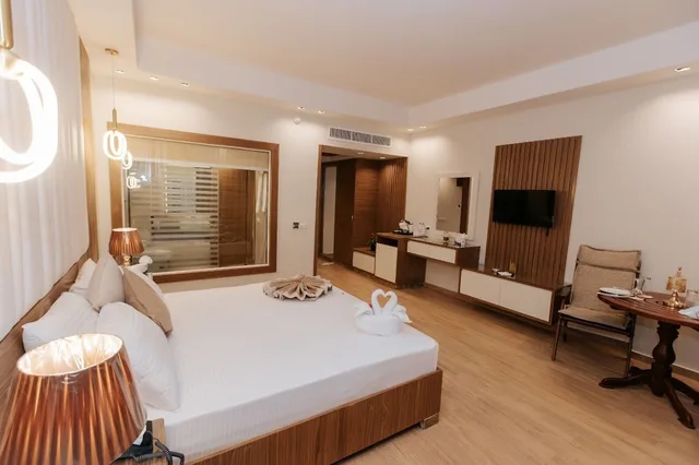 شاليه ديلوكس بسرير كوين، Ramage Hotel & Resort 4/10
