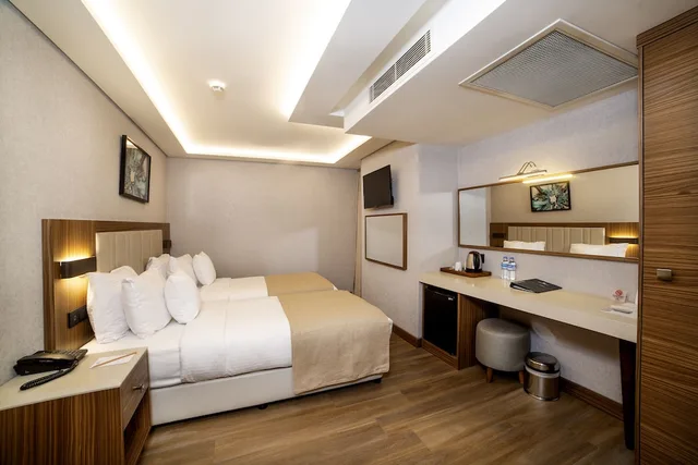 غرفة قياسية بسرير مزدوج أو سريرين منفصلين، Erboy Hotel Istanbul 4/10