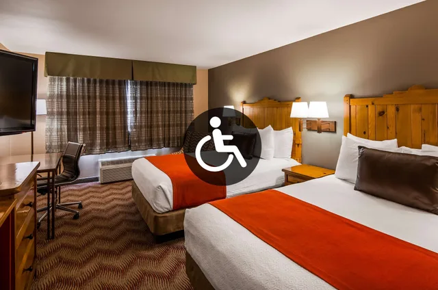 غرفة قياسية بسريرين كوين، Best Western Plus Rio Grande Inn 1/4