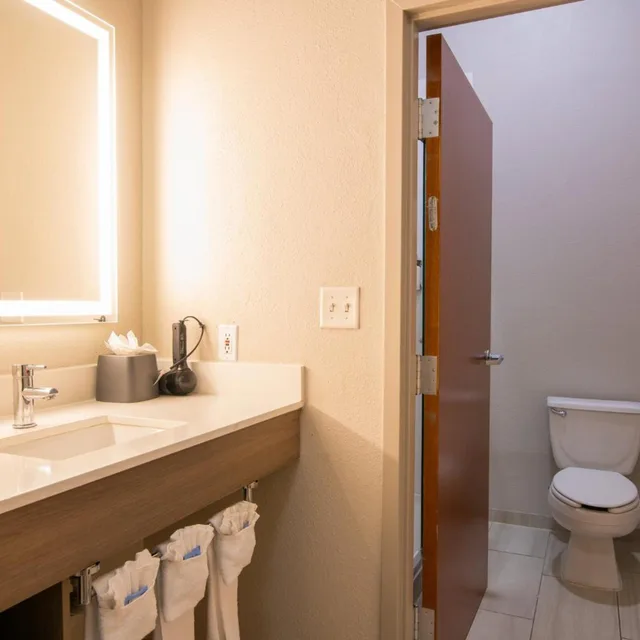 جناح بسرير كوين مع أريكة، Holiday Inn Express Hotel Suites College Station 6/6
