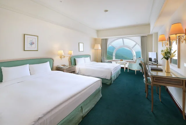 غرفة كلاسيكية رباعية بسريرين مزدوجين، Le Midi Hotel Chitou 3/7