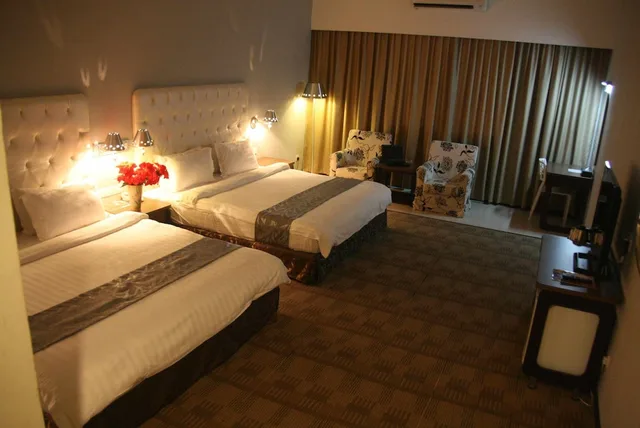 غرفة ديلوكس عائلية بسريرين كينج، Ritz Garden Hotel Manjung 1/2