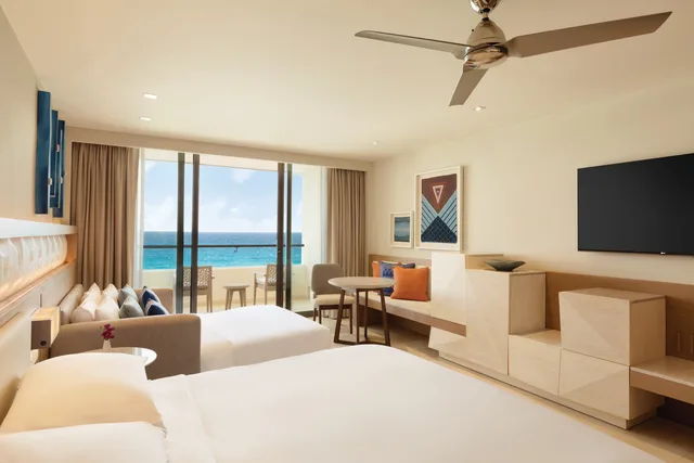 Room, Double Bed, Beach Front, HYATT ZIVA CANCUN 2/2
