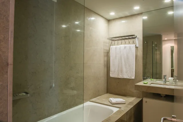 1 Bedroom, Apartment, Twin Beds, Lateral Side Sea View, Sofa، The Anchor Troia River 6/6
