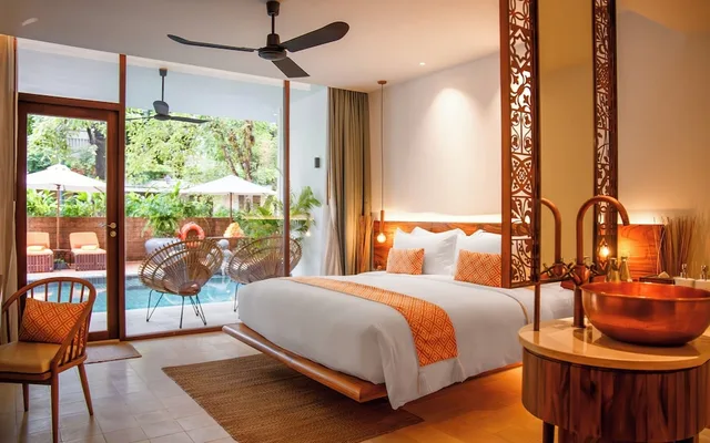 Colonial Pool Acess Room, FCC Angkor by Avani 3/6