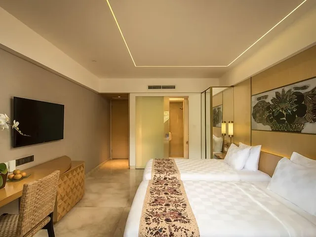 غرفة ديلوكس بسريرين منفصلين بشرفة، Padma Hotel Bandung 2/3