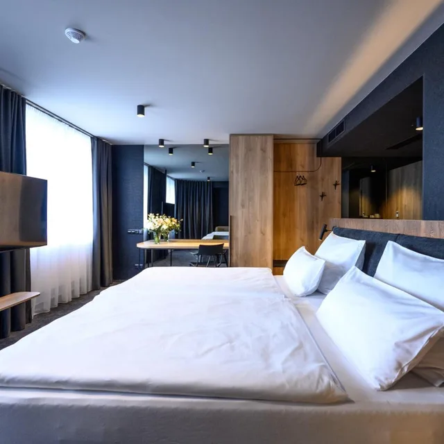 غرفة تنفيذية بسرير مزدوج، Harmony Club Hotel Ostrava 1/10