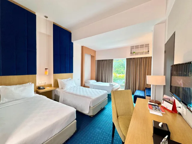 غرفة غراند بريميير ديلوكس ثلاثية بثلاثة أسرّة، Swiss-Belinn Malang 1/1